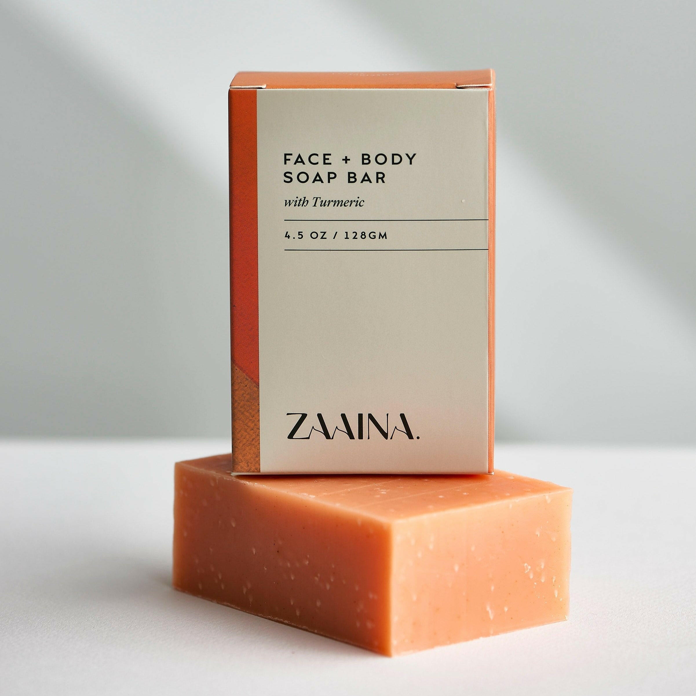 Organic turmeric soap bar for glowing complexion, natural skincare for radiant and healthy-looking skin