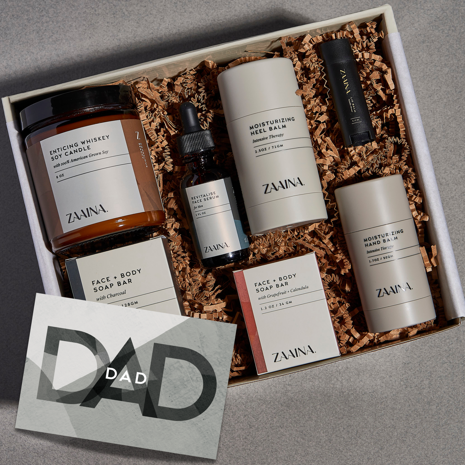Luxury Care Package for Dad - Relaxing Spa Gift Set for Men – ZAAINA